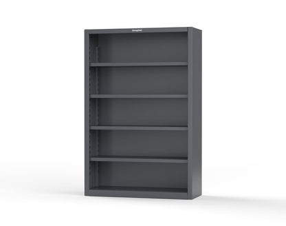 Extreme Duty 12 GA Closed Shelving Unit with 4 Shelves - 48 In. W x 18 In. D x 72 In. H - 46-CSU-184-7024