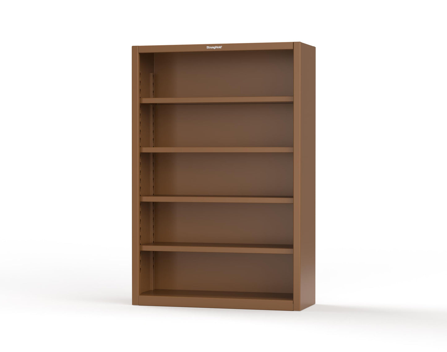 Extreme Duty 12 GA Closed Shelving Unit with 4 Shelves - 48 In. W x 18 In. D x 72 In. H - 46-CSU-184-8008