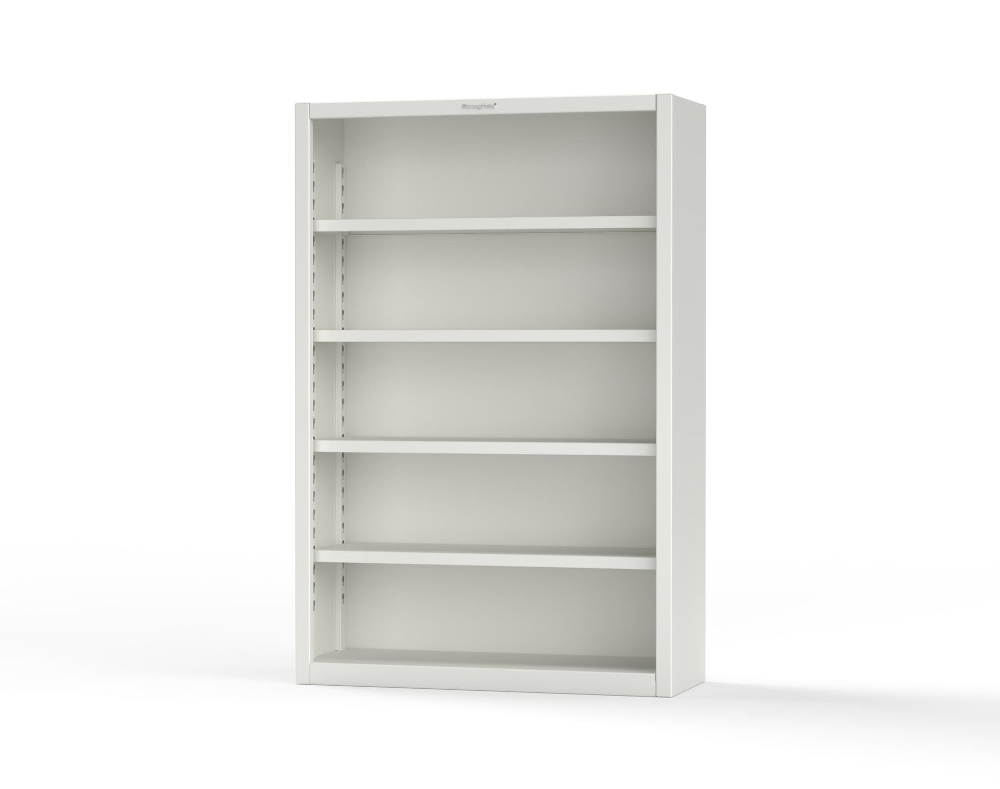 Extreme Duty 12 GA Closed Shelving Unit with 4 Shelves - 48 In. W x 18 In. D x 72 In. H - 46-CSU-184-9003