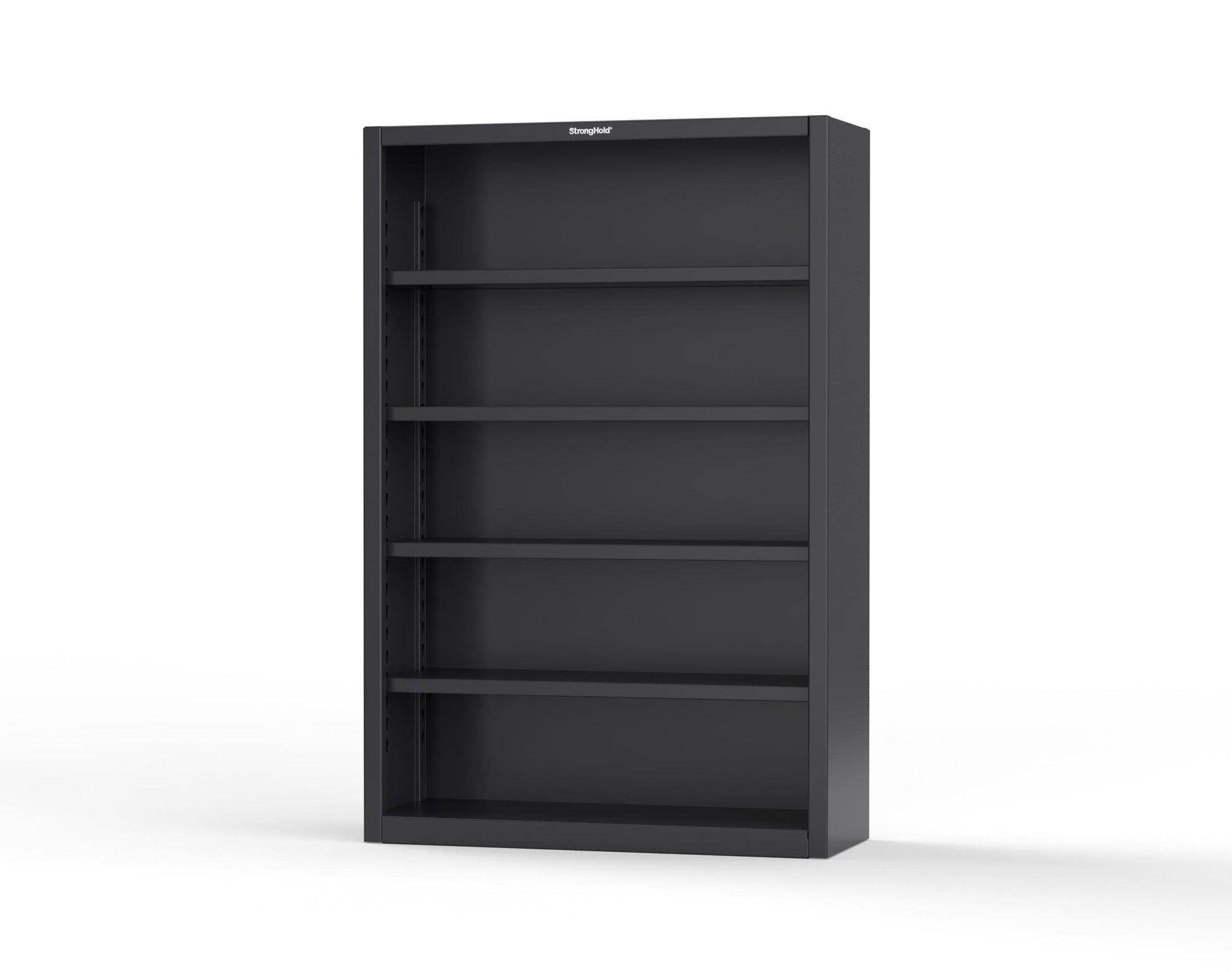 Extreme Duty 12 GA Closed Shelving Unit with 4 Shelves - 48 In. W x 18 In. D x 72 In. H - 46-CSU-184-9005