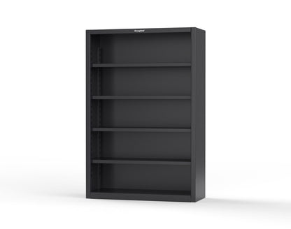 Extreme Duty 12 GA Closed Shelving Unit with 4 Shelves - 48 In. W x 18 In. D x 72 In. H - 46-CSU-184-9005