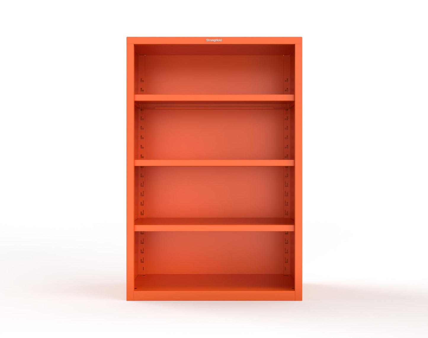 Heavy Duty 18 GA Closed Shelving Unit with 3 Shelves - 48 in. W x 24 in. D x 72 in. H - 46-CSU-243-P-2009