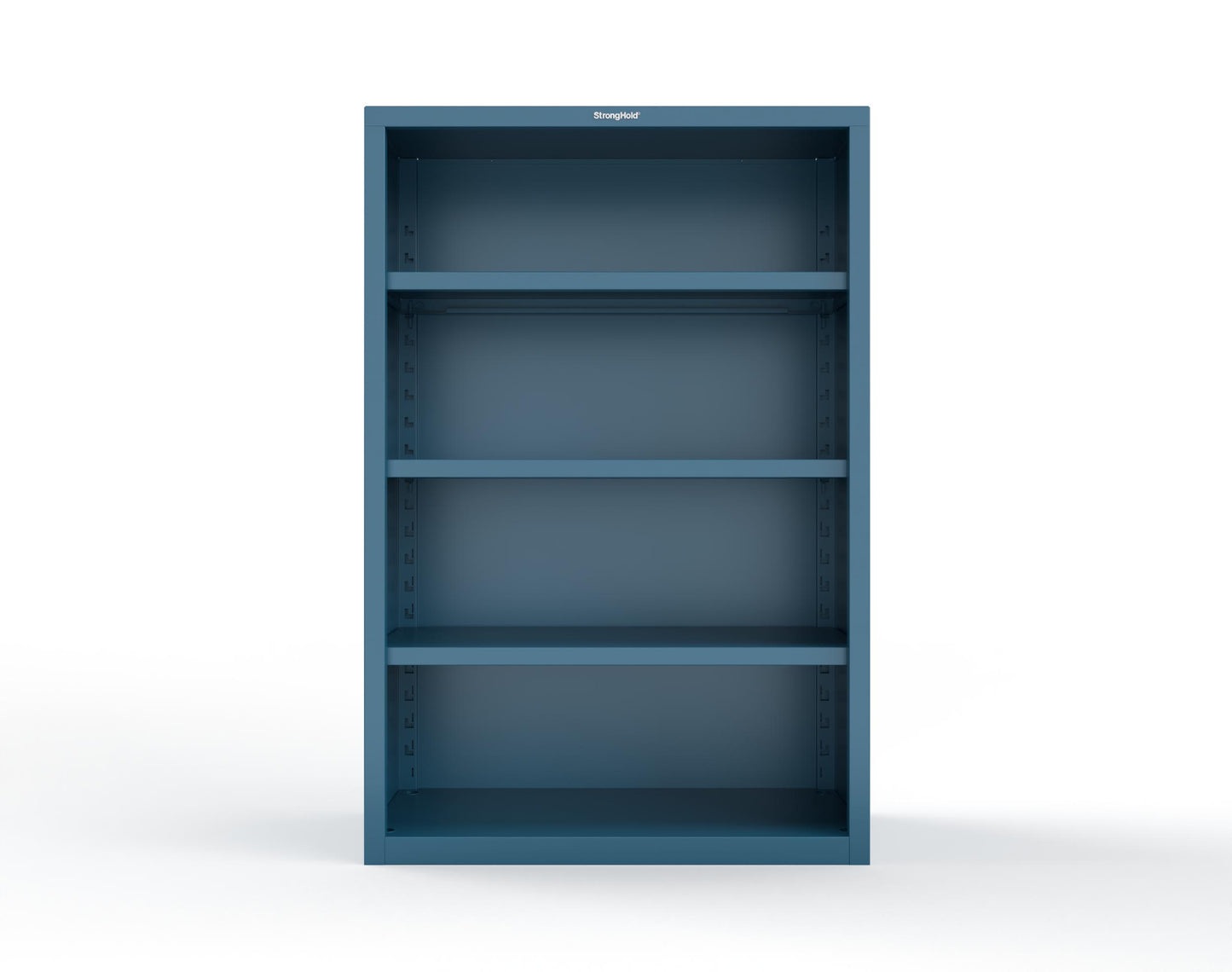 Heavy Duty 18 GA Closed Shelving Unit with 3 Shelves - 48 in. W x 24 in. D x 72 in. H - 46-CSU-243-P-5001