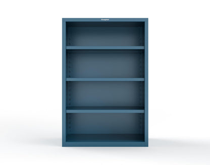 Heavy Duty 18 GA Closed Shelving Unit with 3 Shelves - 48 in. W x 24 in. D x 72 in. H - 46-CSU-243-P-5001