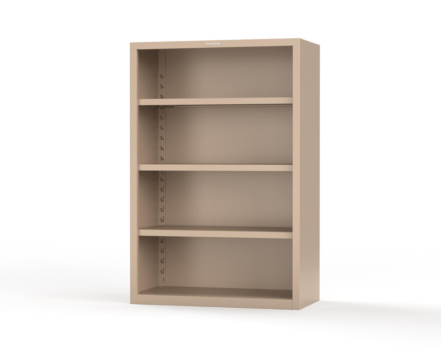 Heavy Duty 18 GA Closed Shelving Unit with 3 Shelves - 48 in. W x 24 in. D x 72 in. H - 46-CSU-243-P-1019