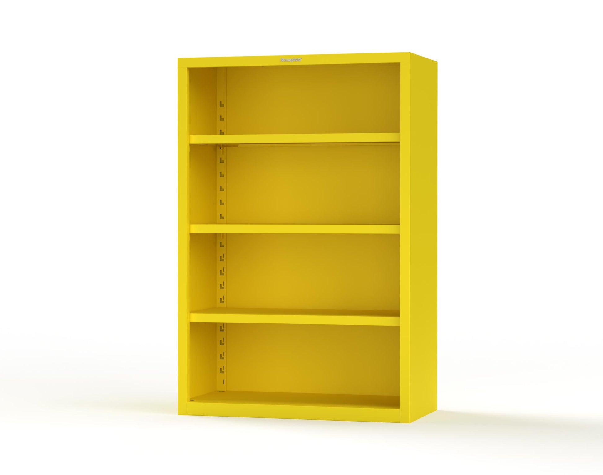 Heavy Duty 18 GA Closed Shelving Unit with 3 Shelves - 48 in. W x 24 in. D x 72 in. H - 46-CSU-243-P-1021