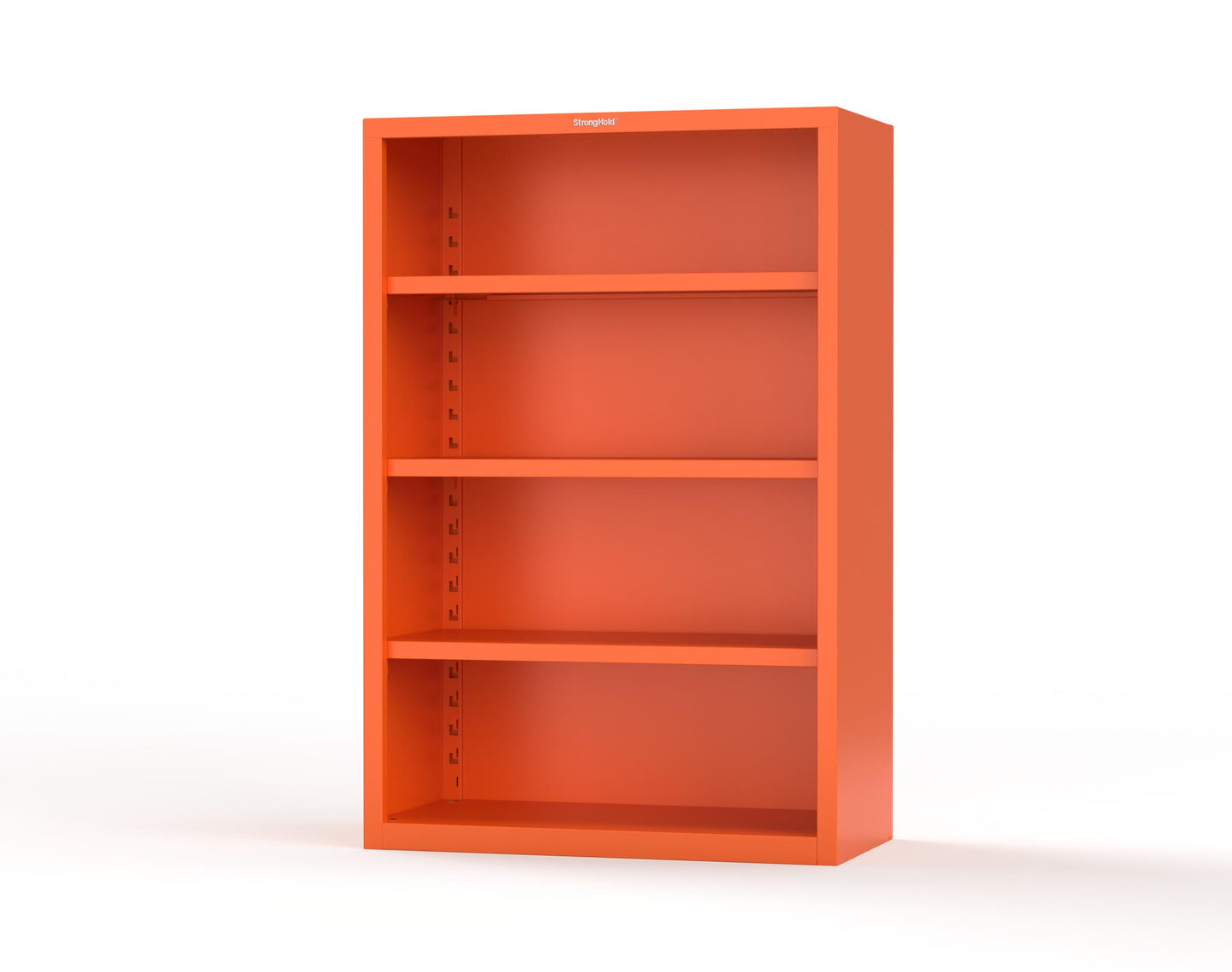 Heavy Duty 18 GA Closed Shelving Unit with 3 Shelves - 48 in. W x 24 in. D x 72 in. H - 46-CSU-243-P-2009
