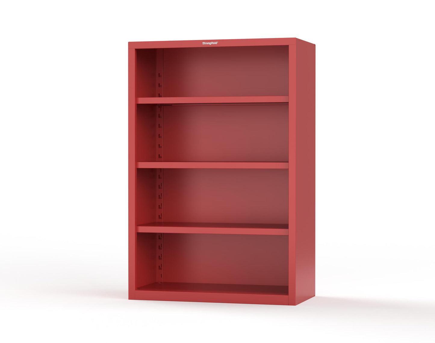 Heavy Duty 18 GA Closed Shelving Unit with 3 Shelves - 48 in. W x 24 in. D x 72 in. H - 46-CSU-243-P-3001
