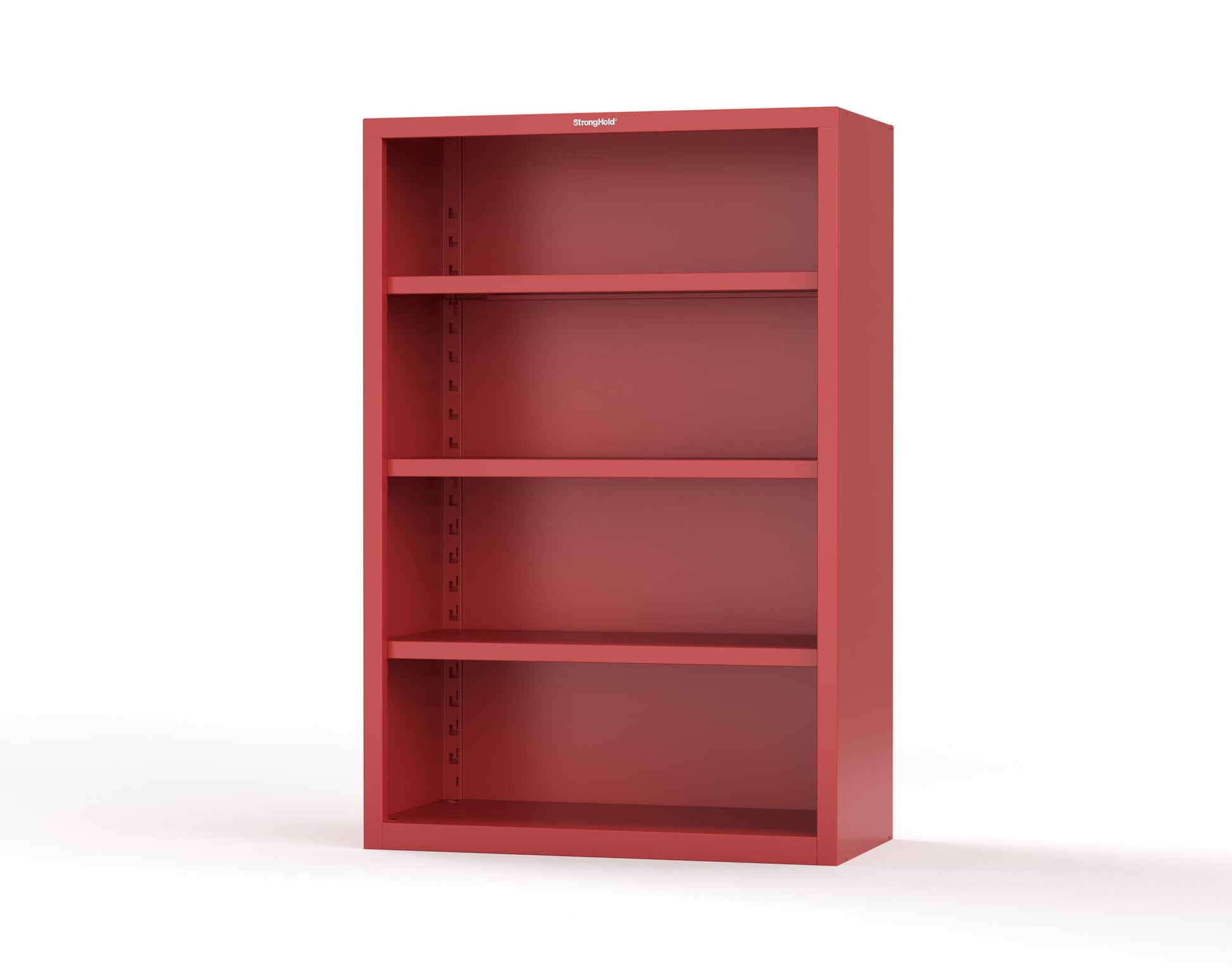 Heavy Duty 18 GA Closed Shelving Unit with 3 Shelves - 48 in. W x 24 in. D x 72 in. H - 46-CSU-243-P-3001