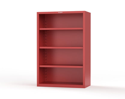 Heavy Duty 18 GA Closed Shelving Unit with 3 Shelves - 48 in. W x 24 in. D x 72 in. H - 46-CSU-243-P-3001