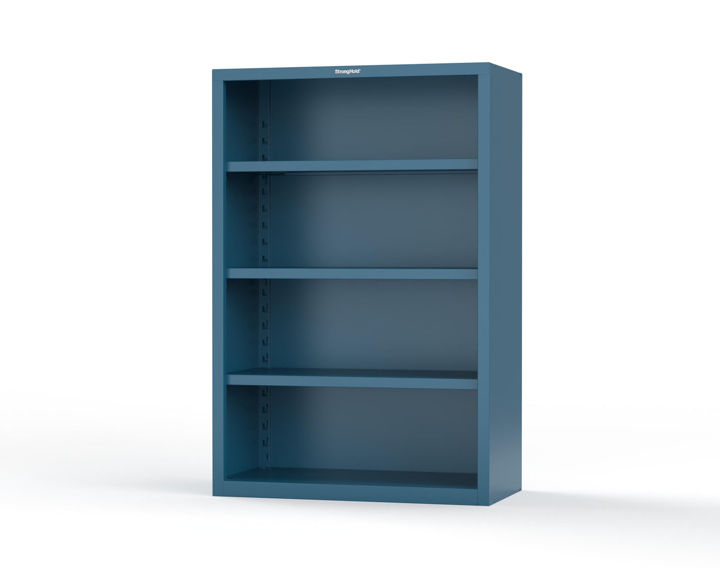 Heavy Duty 18 GA Closed Shelving Unit with 3 Shelves - 48 in. W x 24 in. D x 72 in. H - 46-CSU-243-P-5001