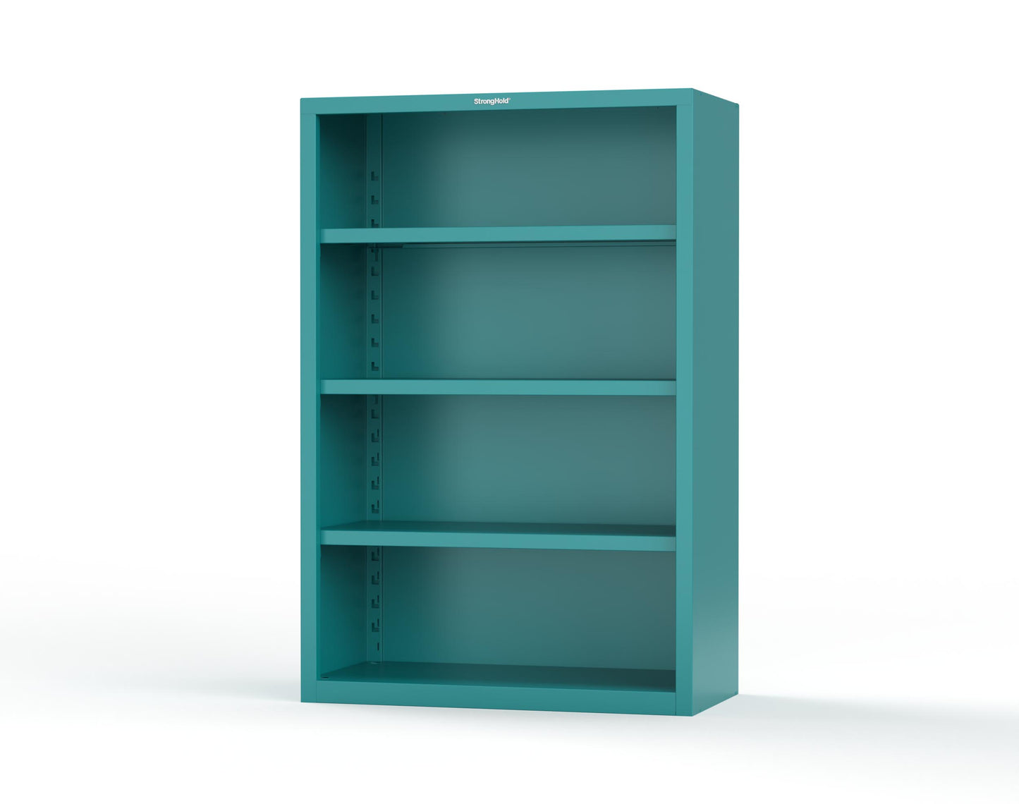 Heavy Duty 18 GA Closed Shelving Unit with 3 Shelves - 48 in. W x 24 in. D x 72 in. H - 46-CSU-243-P-5021