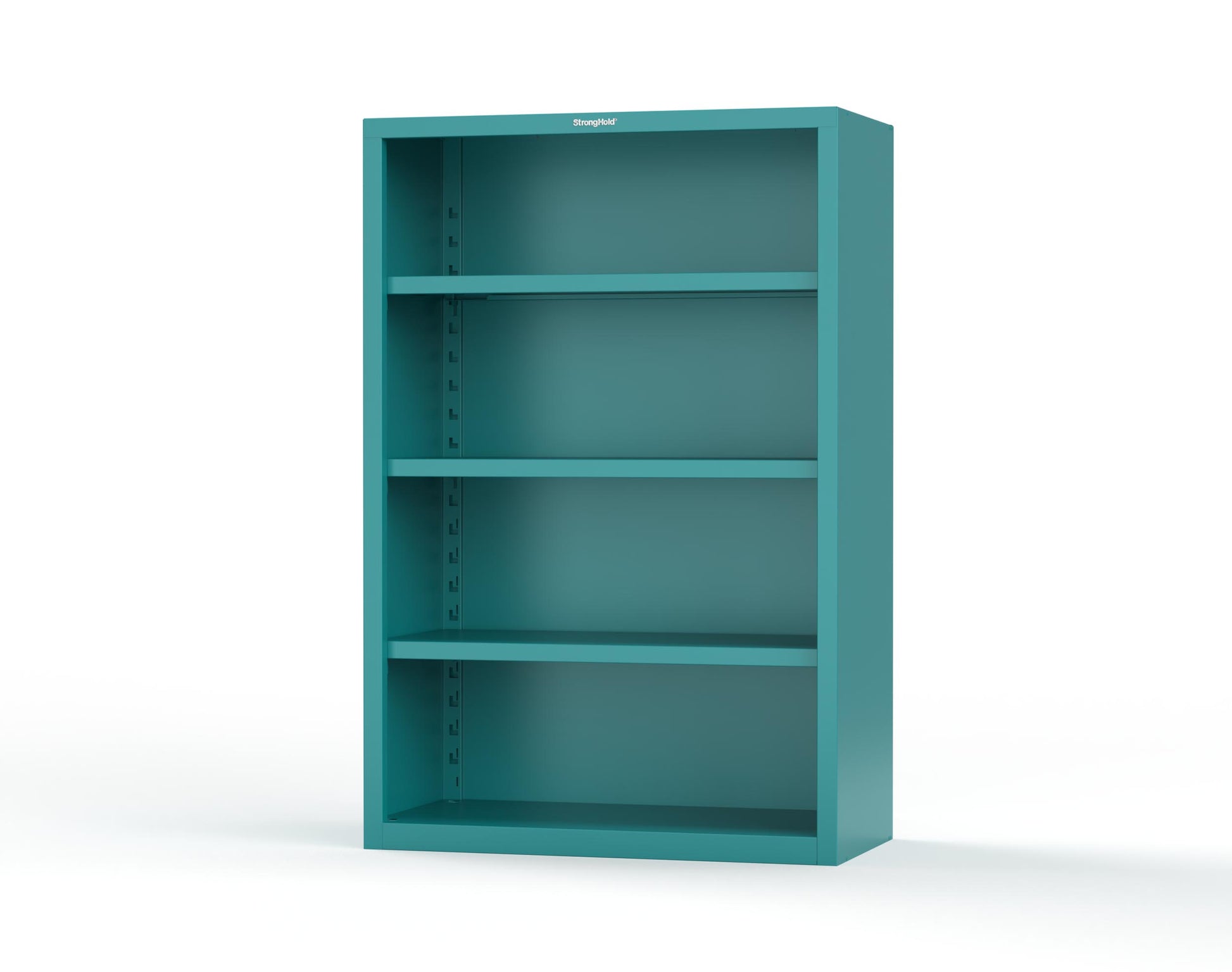 Heavy Duty 18 GA Closed Shelving Unit with 3 Shelves - 48 in. W x 24 in. D x 72 in. H - 46-CSU-243-P-5021