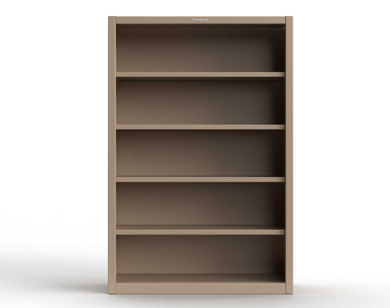 Extreme Duty 12 GA Closed Shelving Unit with 4 Shelves - 48 In. W x 24 In. D x 72 In. H