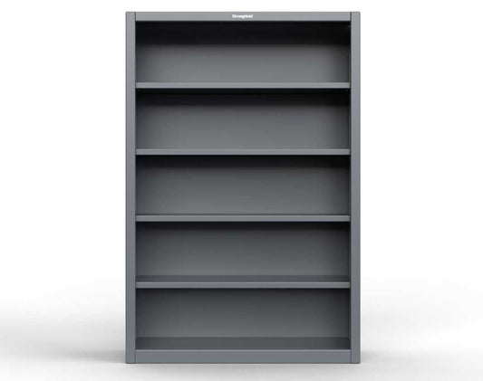 Extreme Duty 12 GA Closed Shelving Unit with 4 Shelves - 72 In. W x 24 In. D x 72 In. H