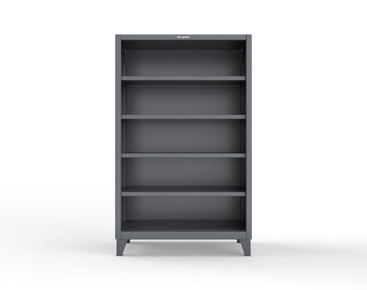 Extreme Duty 12 GA Closed Shelving Unit with 4 Shelves - 48 In. W x 24 In. D x 72 In. H - 46-CSU-244-7024