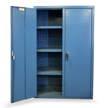 Heavy Duty 18 GA Double Shift Cabinet - 48 in. W x 24 in. D x 72 in. H