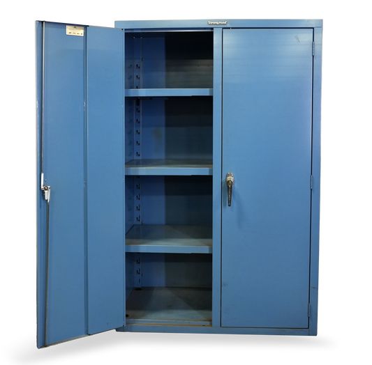 Heavy Duty 18 GA Double Shift Cabinet - 48 in. W x 24 in. D x 72 in. H