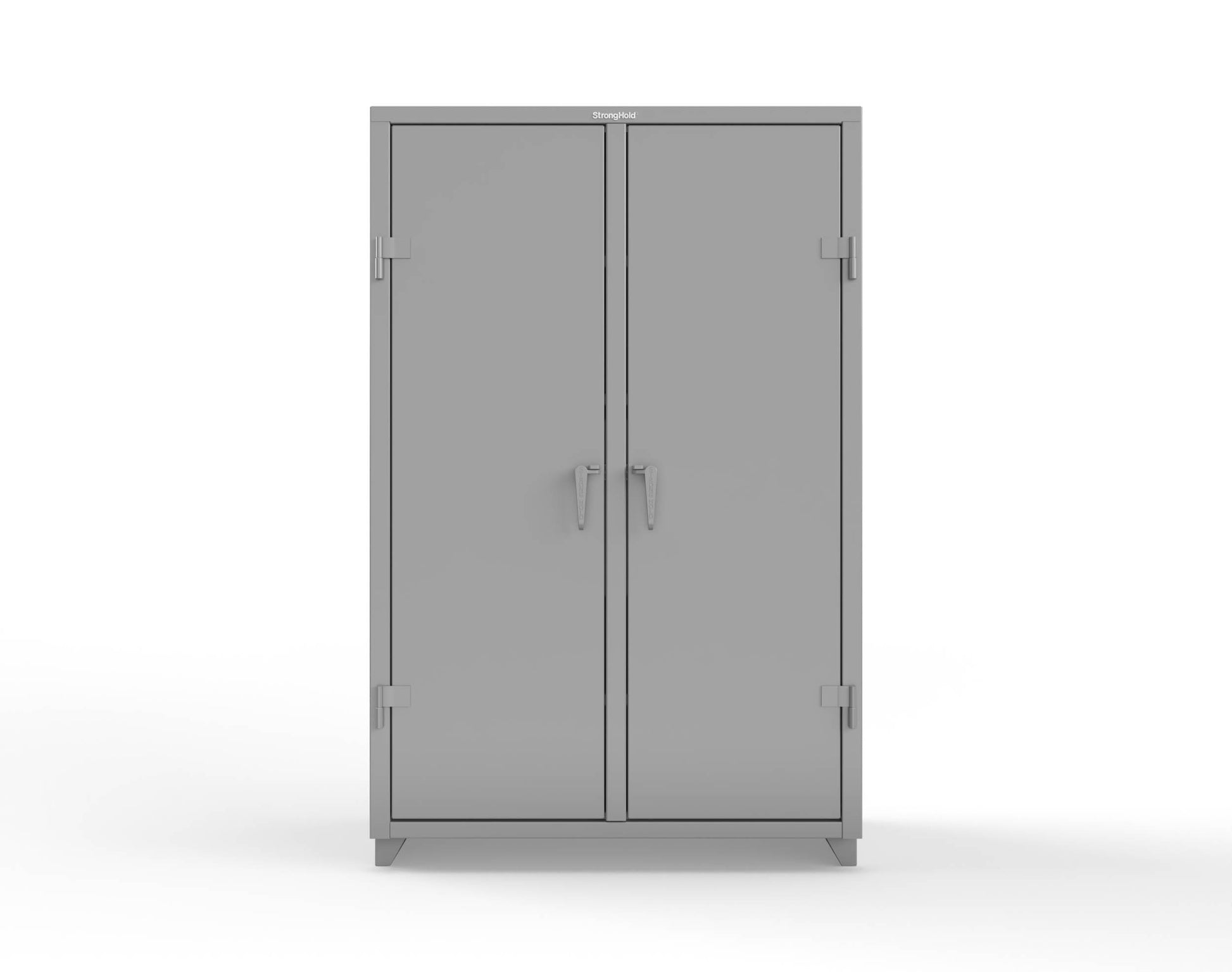 Extra Heavy Duty 14 GA Double Shift Cabinet with 6 Drawers, 6 Shelves - 48 In. W x 24 In. D x 75 In. H - 46-DS-246-6DB-L-7037