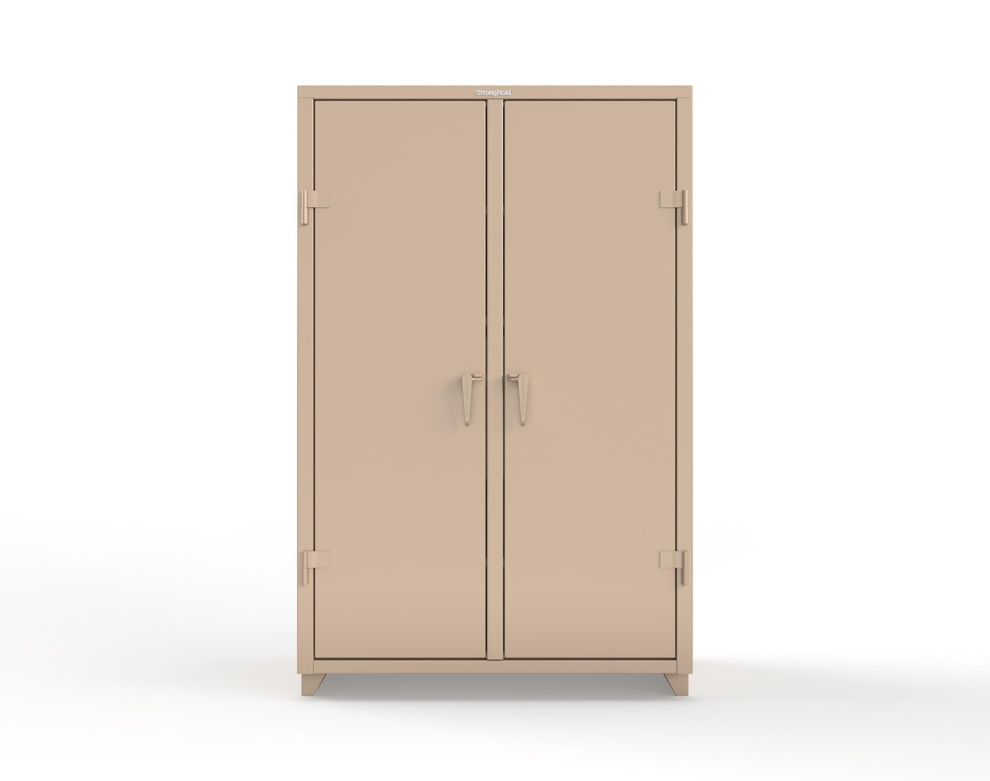 Extra Heavy Duty 14 GA Double Shift Cabinet with 6 Drawers, 6 Shelves - 48 In. W x 24 In. D x 75 In. H - 46-DS-246-6DB-L-1019