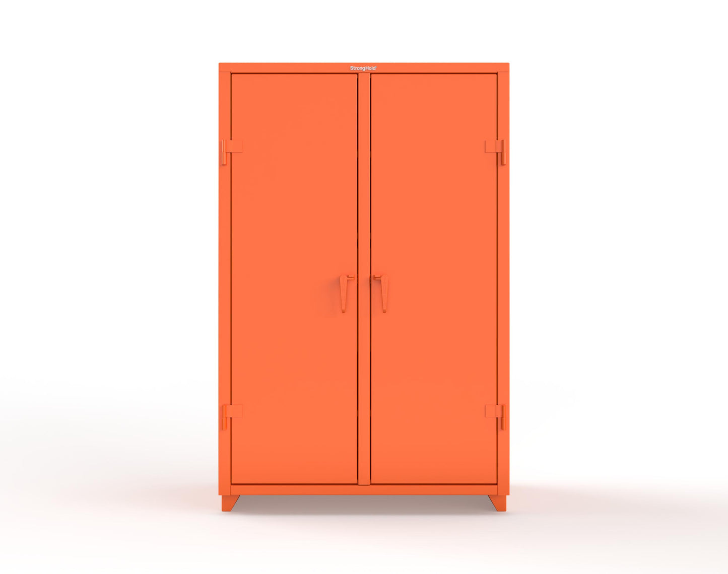 Extra Heavy Duty 14 GA Double Shift Cabinet with 6 Drawers, 6 Shelves - 48 In. W x 24 In. D x 75 In. H - 46-DS-246-6DB-L-2009