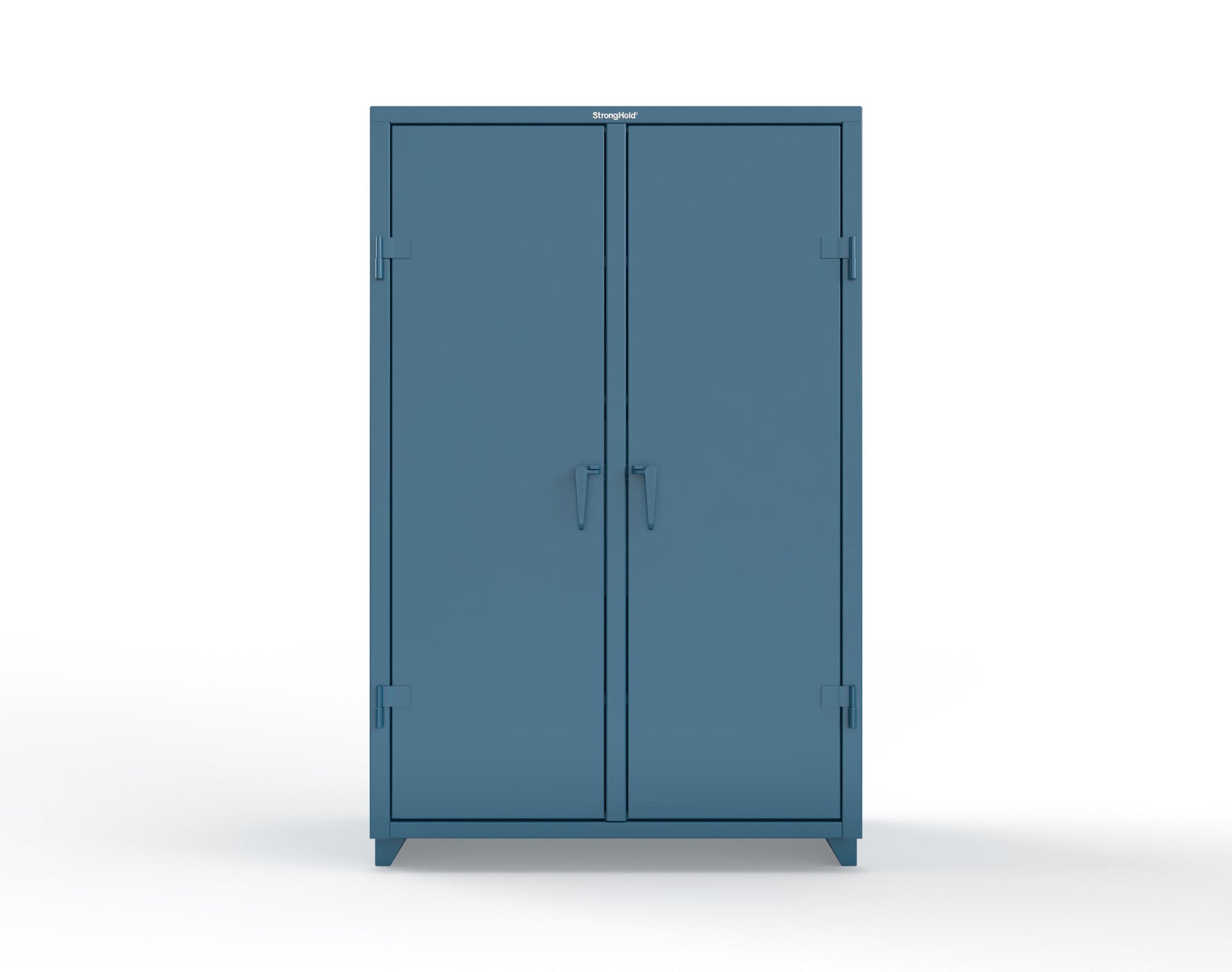 Extra Heavy Duty 14 GA Double Shift Cabinet with 6 Drawers, 6 Shelves - 48 In. W x 24 In. D x 75 In. H - 46-DS-246-6DB-L-5001