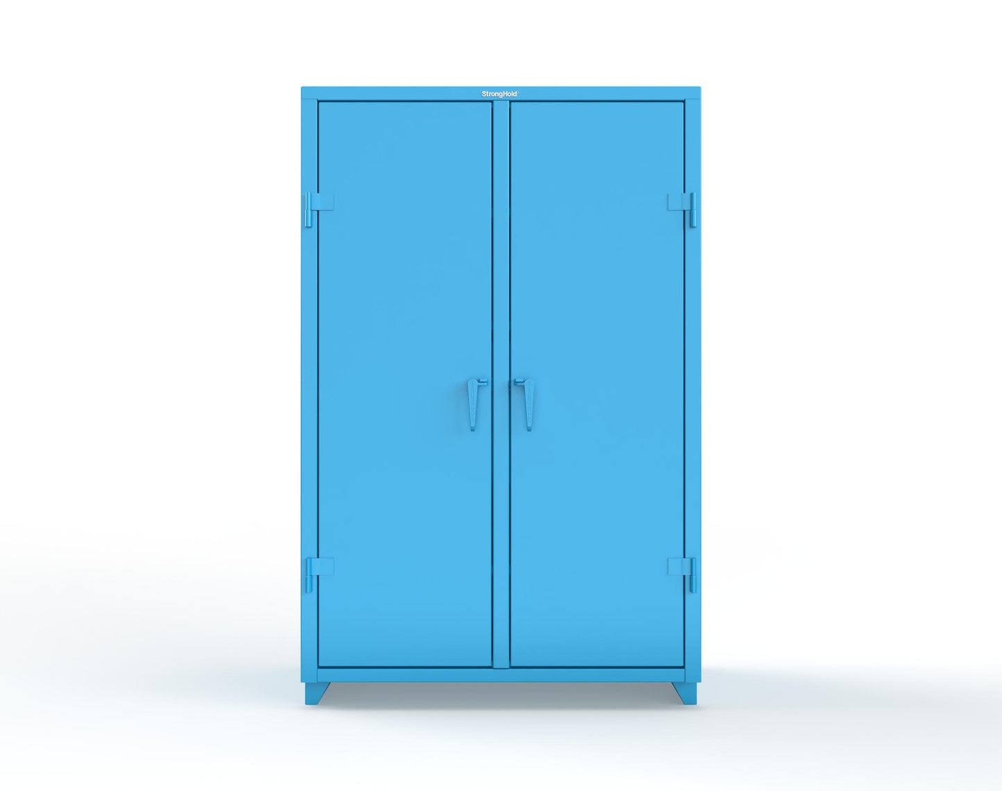 Extra Heavy Duty 14 GA Double Shift Cabinet with 6 Drawers, 6 Shelves - 48 In. W x 24 In. D x 75 In. H - 46-DS-246-6DB-L-5012