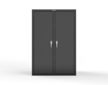 Heavy Duty 18 GA Double Shift Cabinet - 48 in. W x 24 in. D x 72 in. H - 46-DS-246-P-9005