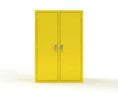 Heavy Duty 18 GA Double Shift Cabinet - 48 in. W x 24 in. D x 72 in. H - 46-DS-246-P-1021