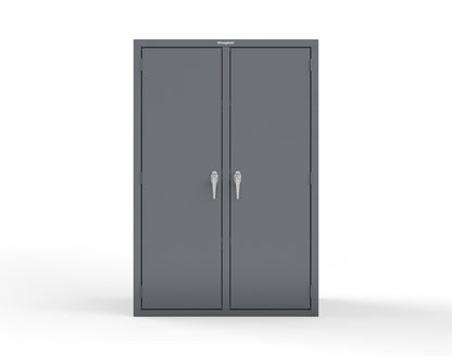 Heavy Duty 18 GA Double Shift Cabinet - 48 in. W x 24 in. D x 72 in. H - 46-DS-246-P-7024