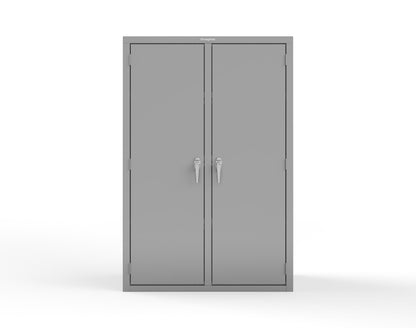 Heavy Duty 18 GA Double Shift Cabinet - 48 in. W x 24 in. D x 72 in. H - 46-DS-246-P-7037