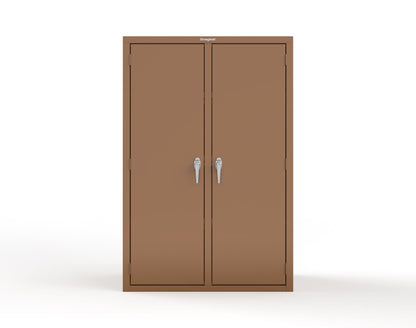 Heavy Duty 18 GA Double Shift Cabinet - 48 in. W x 24 in. D x 72 in. H - 46-DS-246-P-8008