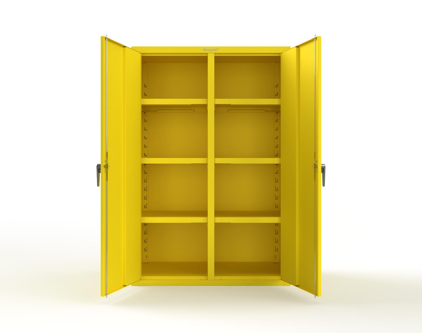 Heavy Duty 18 GA Double Shift Cabinet - 48 in. W x 24 in. D x 72 in. H - 46-DS-246-P-1021