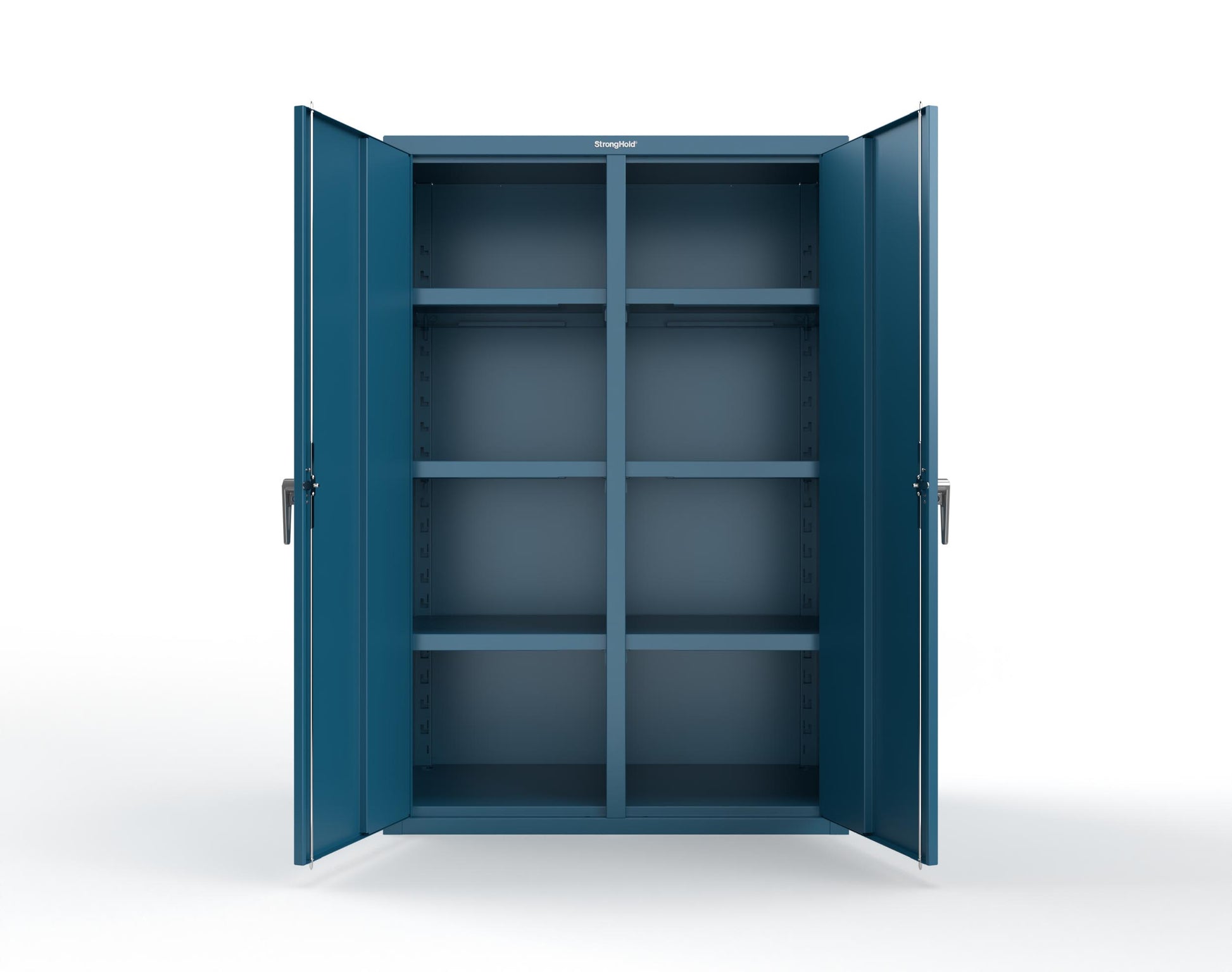 Heavy Duty 18 GA Double Shift Cabinet - 48 in. W x 24 in. D x 72 in. H - 46-DS-246-P-5001