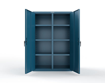 Heavy Duty 18 GA Double Shift Cabinet - 48 in. W x 24 in. D x 72 in. H - 46-DS-246-P-5001