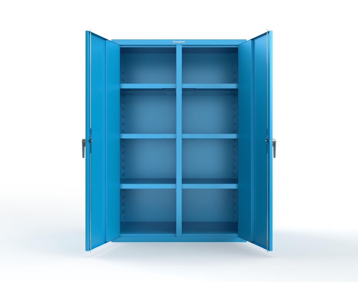 Heavy Duty 18 GA Double Shift Cabinet - 48 in. W x 24 in. D x 72 in. H - 46-DS-246-P-5012