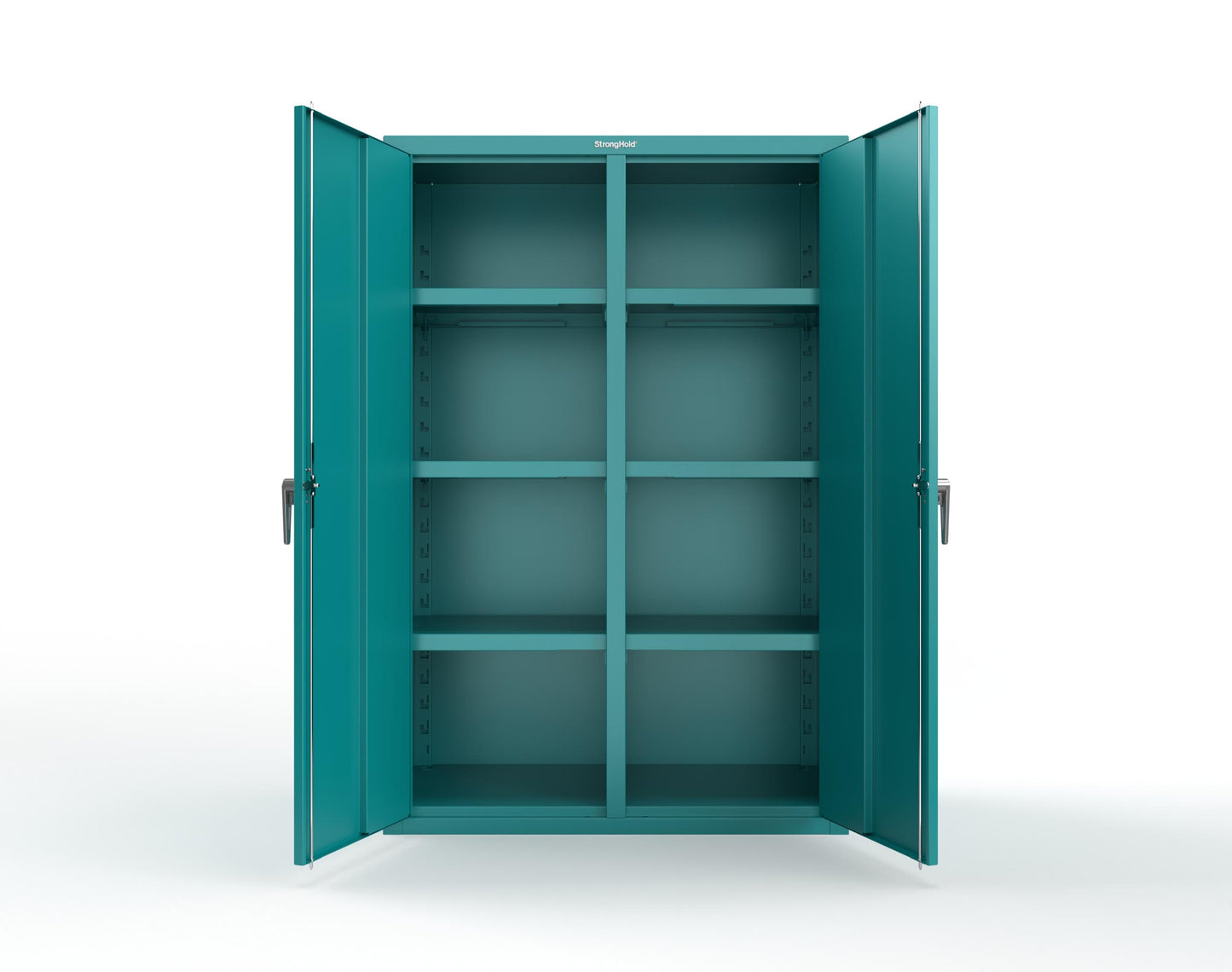 Heavy Duty 18 GA Double Shift Cabinet - 48 in. W x 24 in. D x 72 in. H - 46-DS-246-P-5021