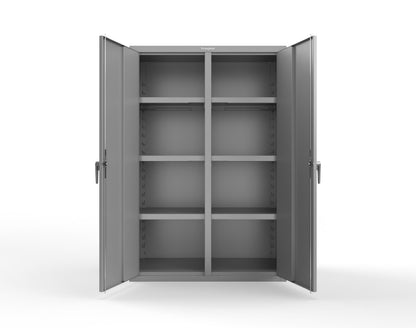 Heavy Duty 18 GA Double Shift Cabinet - 48 in. W x 24 in. D x 72 in. H - 46-DS-246-P-7037