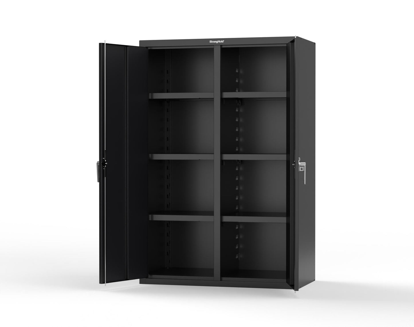 Heavy Duty 18 GA Double Shift Cabinet - 48 in. W x 24 in. D x 72 in. H - 46-DS-246-P-9005