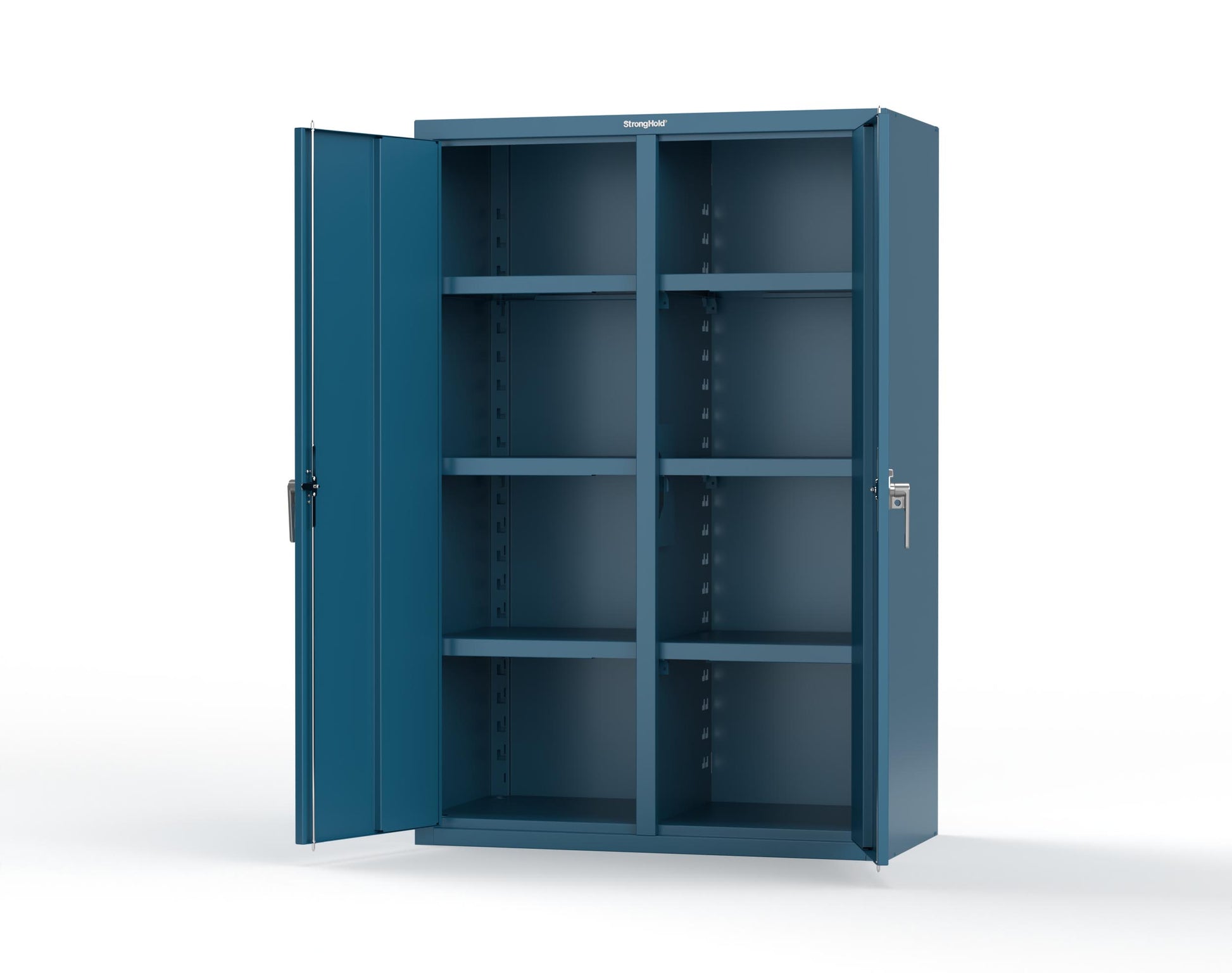 Heavy Duty 18 GA Double Shift Cabinet - 48 in. W x 24 in. D x 72 in. H - 46-DS-246-P-5001