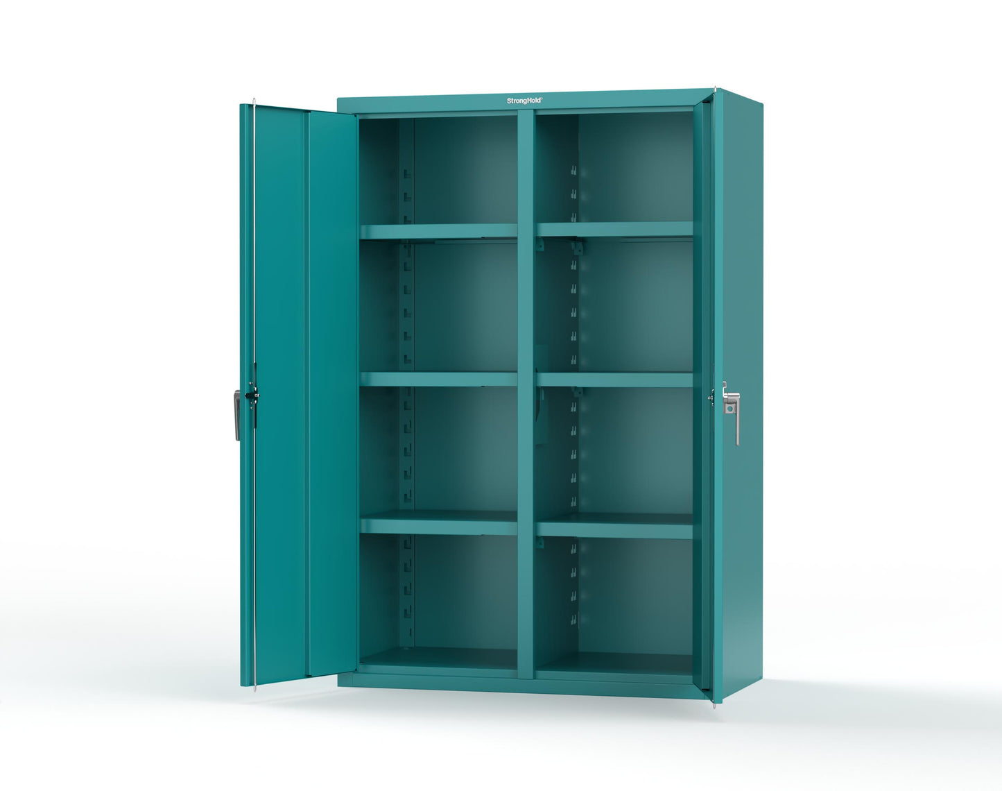 Heavy Duty 18 GA Double Shift Cabinet - 48 in. W x 24 in. D x 72 in. H - 46-DS-246-P-5021