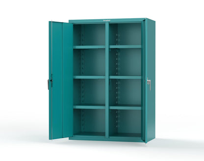 Heavy Duty 18 GA Double Shift Cabinet - 48 in. W x 24 in. D x 72 in. H - 46-DS-246-P-5021