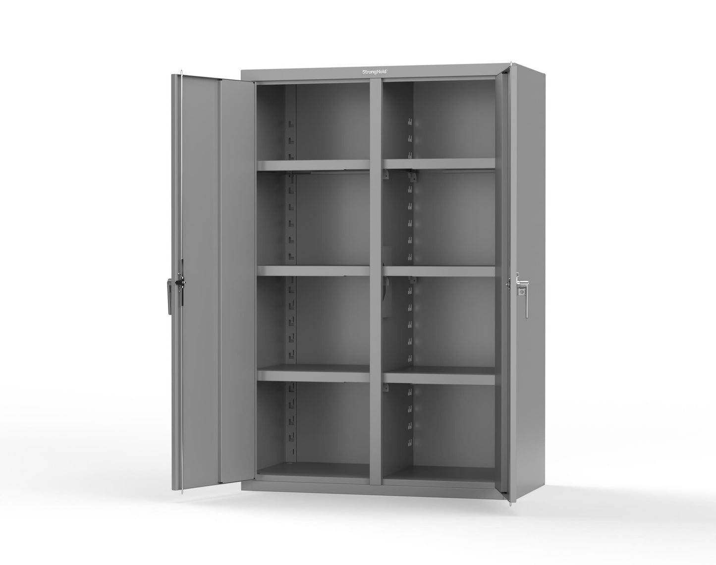 Heavy Duty 18 GA Double Shift Cabinet - 48 in. W x 24 in. D x 72 in. H - 46-DS-246-P-7037