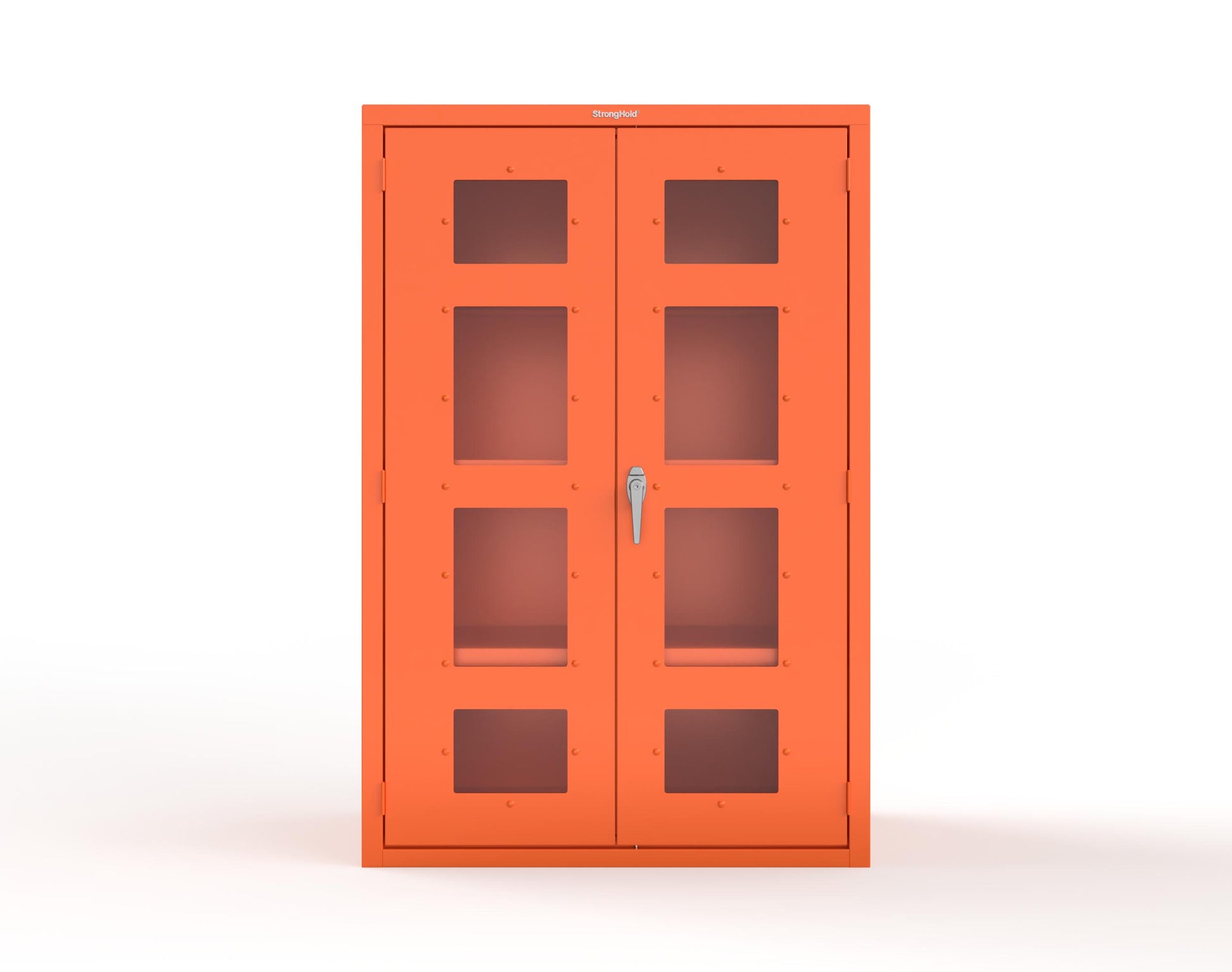 Heavy Duty 18 GA Cabinet with Clearview Doors - 48 in. W x 24 in. D x 72 in. H - 46-LD-243-P-2009