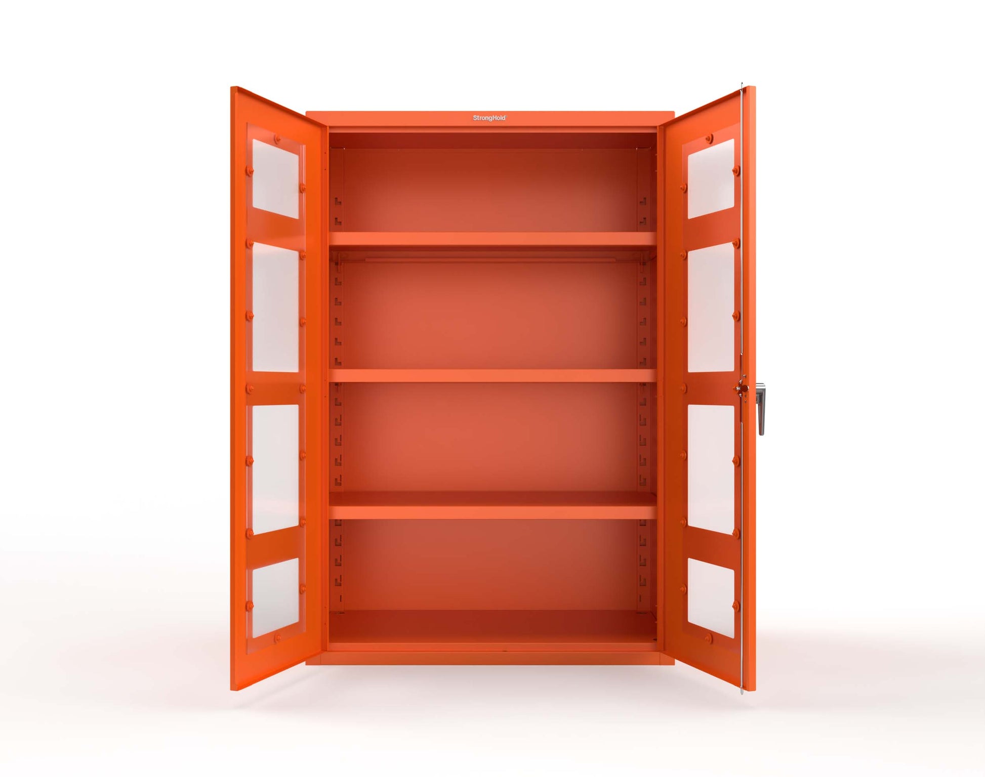 Heavy Duty 18 GA Cabinet with Clearview Doors - 48 in. W x 24 in. D x 72 in. H - 46-LD-243-P-2009