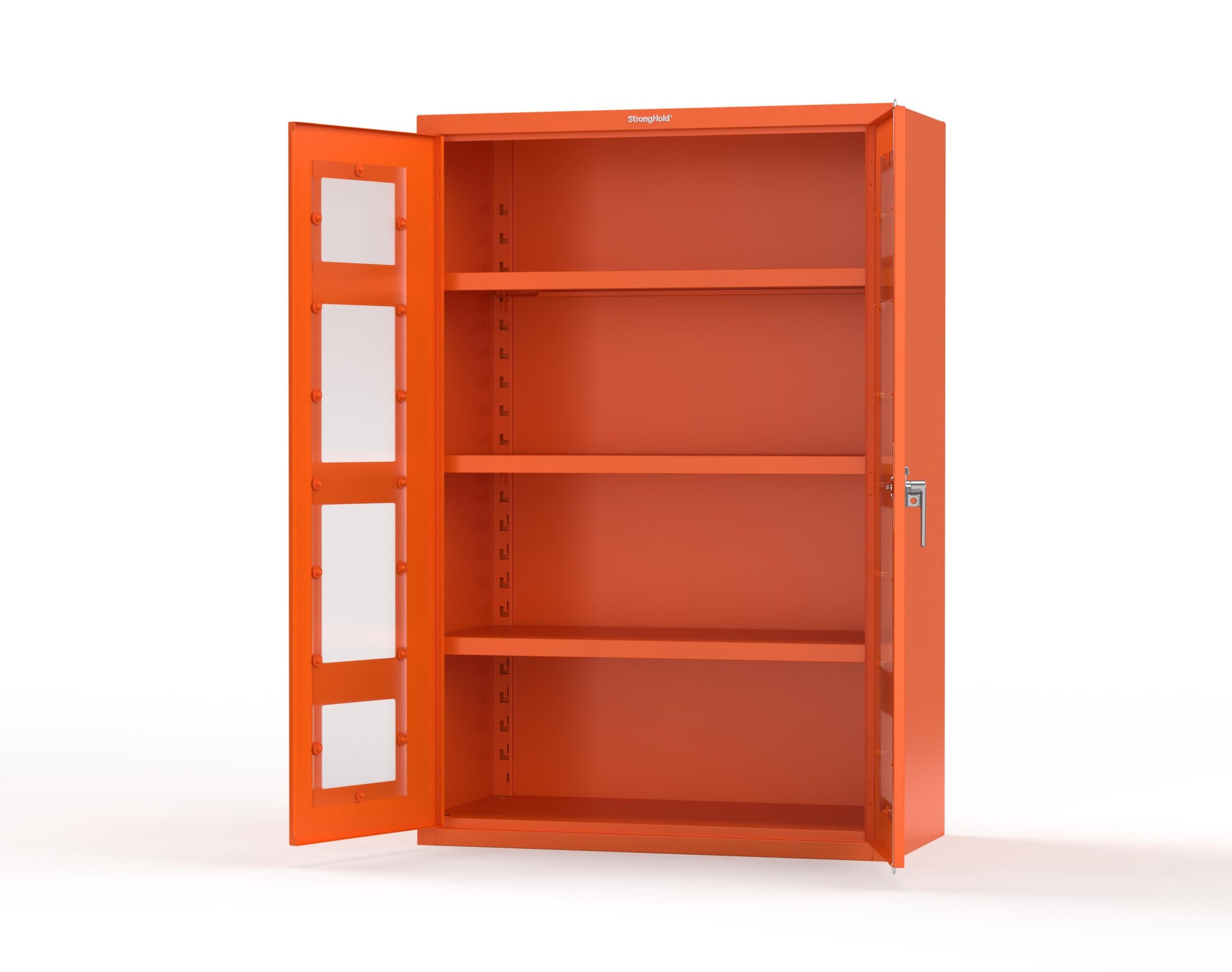 Heavy Duty 18 GA Cabinet with Clearview Doors - 48 in. W x 24 in. D x 72 in. H - 46-LD-243-P-2009