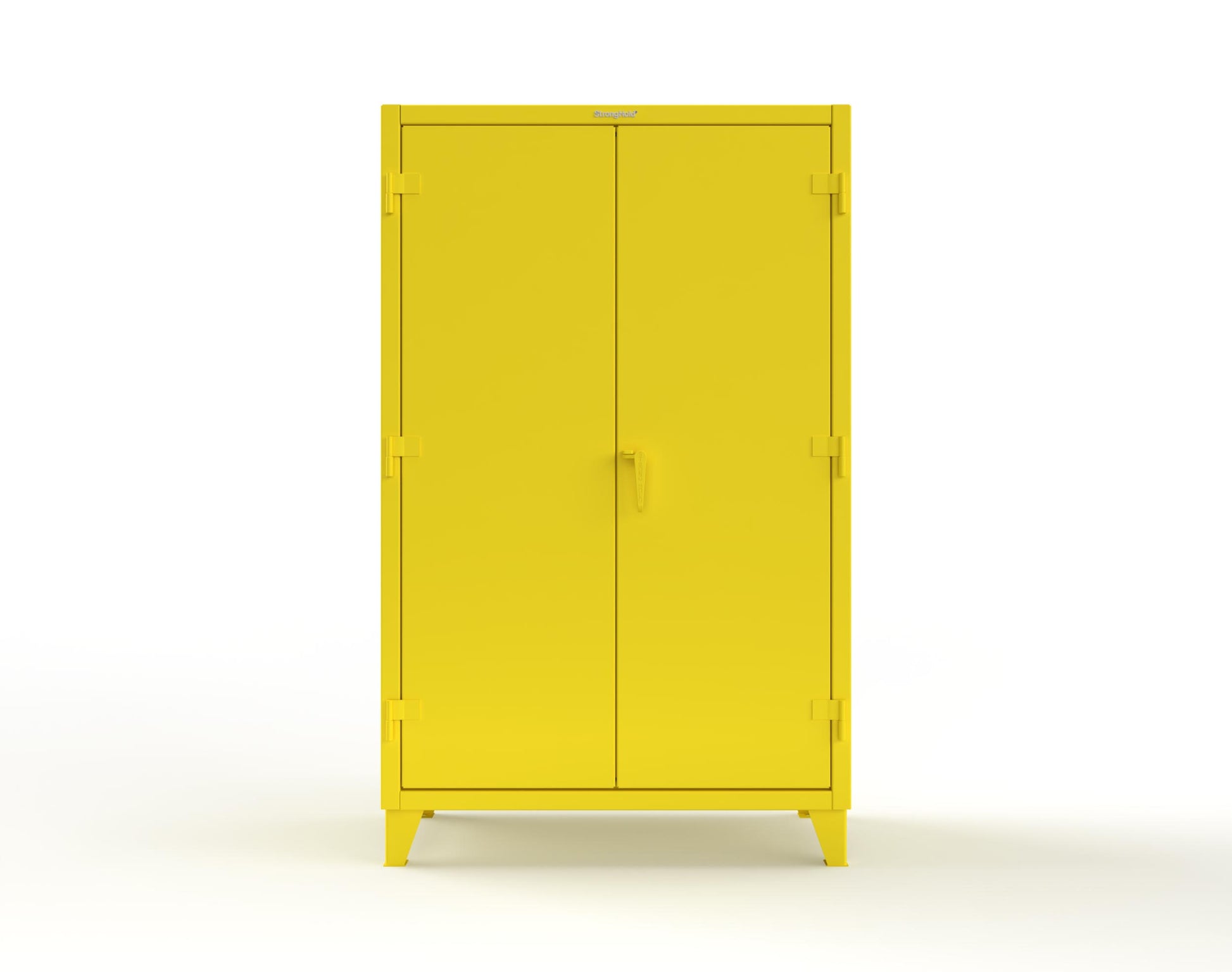 Extreme Duty 12 GA Cabinet with 4 Slide-Out Shelves, 6 Half-Width Drawers with Dividers - 48 In. W x 24 In. D x 78 In. H - 46-PB-244SOS-6/5DBPH-1021