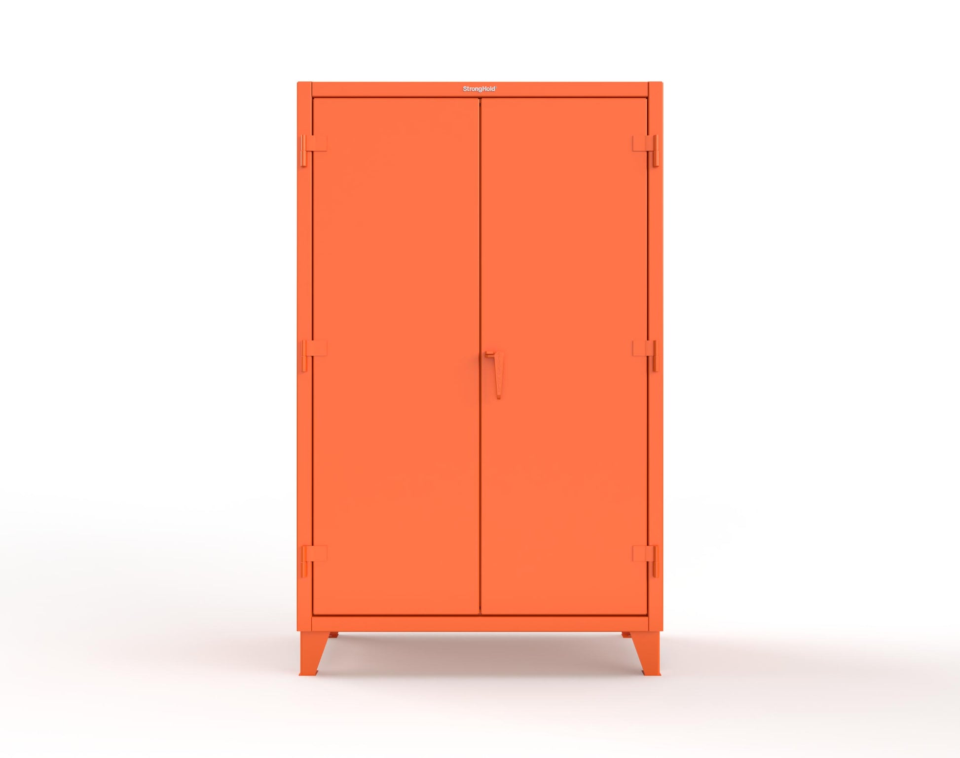 Extreme Duty 12 GA Cabinet with 4 Slide-Out Shelves, 6 Half-Width Drawers with Dividers - 48 In. W x 24 In. D x 78 In. H - 46-PB-244SOS-6/5DBPH-2009