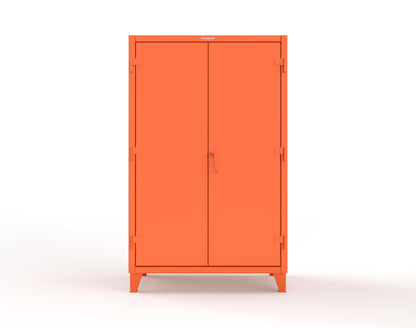 Extreme Duty 12 GA Cabinet with 4 Slide-Out Shelves, 6 Half-Width Drawers with Dividers - 48 In. W x 24 In. D x 78 In. H - 46-PB-244SOS-6/5DBPH-2009