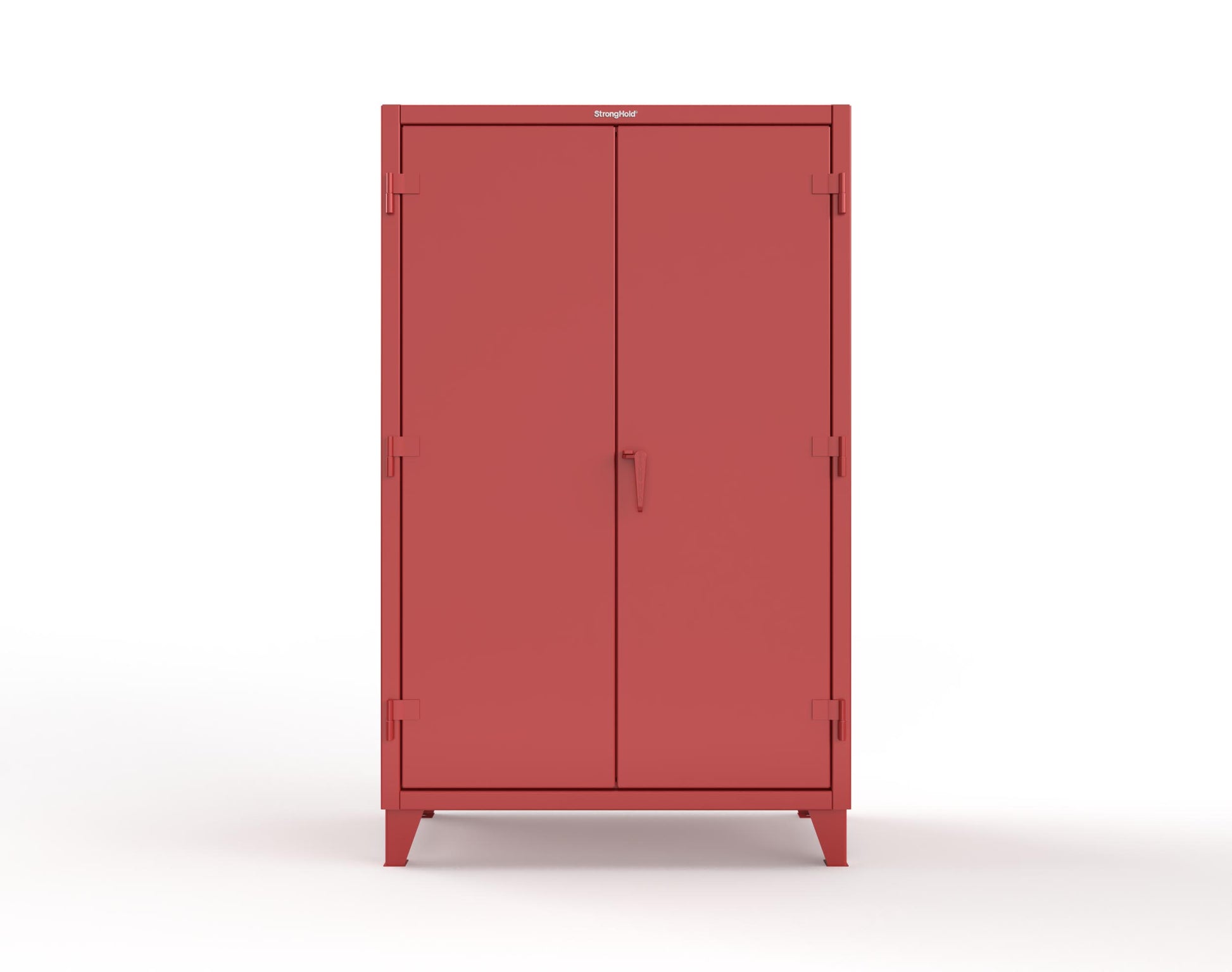 Extreme Duty 12 GA Cabinet with 4 Slide-Out Shelves, 6 Half-Width Drawers with Dividers - 48 In. W x 24 In. D x 78 In. H - 46-PB-244SOS-6/5DBPH-3001